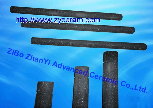 Recrystallized Silicon Carbide Thermocoupe Protection Tubes