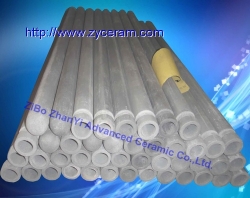 NSiC High Temperature thermocouple protective tubes For Molten AL