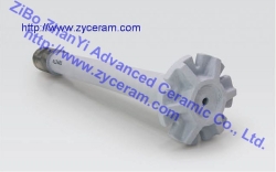 Si3N4 Bond SiC Degassing Rotor Shaft