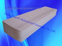 sheet tip set for continuous cast aluminium sheet