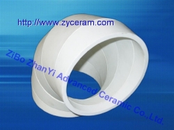 Wear Resistant Alumina Ceramic Elbows For Material Handling