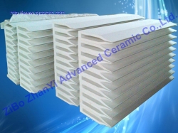 Ceramic Fiber Caster Tips For Continuous Aluminum Trip